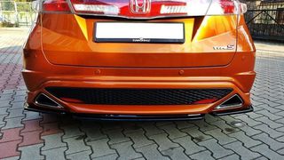 REAR SIDE SPLITTERS HONDA CIVIC VIII TYPE S/R-thumb-1
