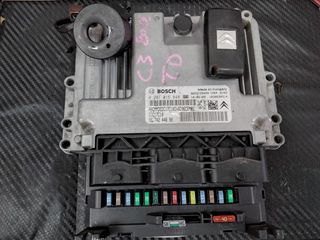 CITROEN C3 DIESEL SET IMMO BOSCH 0 281 015 848,EDC17C10,9674244680,9674016880,BSIEV-X02-00