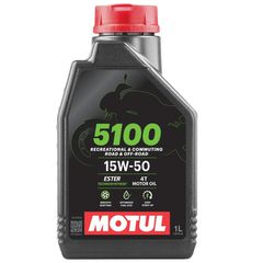 ΛΑΔΙ MOTUL 5100 ΜΕ ΙΞΩΔΕΣ 15W-50 4T ΗΜΙΣΥΝΘΕΤΙΚΟ ΚΑΙ ΤΕΧΝΟΛΟΓΙΑ ΕΣΤΕΡΩΝ (ESTER TECHNOSYNTHESE) (MOTUL)