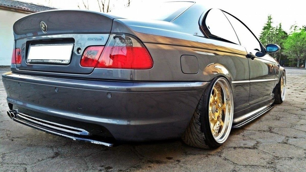 Πίσω Σπόιλερ BMW 3 E46 MPACK COUPE (without vertical bars)