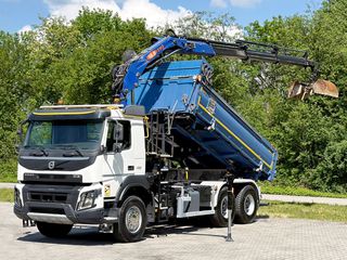 Γερανοί - Φορτηγά Με Γερανό Volvo 2018 FMX 410 * PM 18.5 TP + ΤΗΛΕΧΕΙΡΙΣΤΗΡΙΟ * 6x4-thumb-1