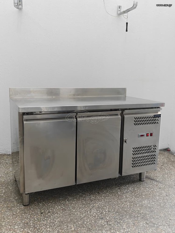 Ψυγείο Πάγκος Inox 1.35μ Κωδ: 0526-3380