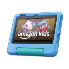 Amazon Fire 7 Kids Tablet (2024) 7", 2GB ROM 16GB RAM με 6 μήνες Amazon Kids+, Blue EU