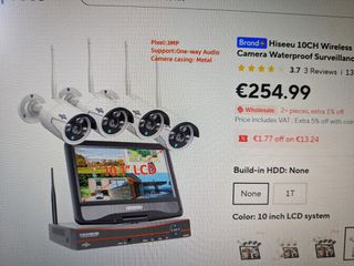 CCTV HISEEU WIRELESS CAMERA SYSTEM-thumb-1
