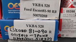 ρουλεμάν τροχού για πισω τροχο , για μοντελα Ford Escort , με κωδικο : VKBA528