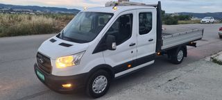 Διπλοκάμπινο Ford 2020 TRANSIT ΠΙΣΩ ΚΙΝΗΣΗ 3.2Ο  ΜΗΚΟΣ ΚΑΡΟΤΣΑΣ-thumb-1