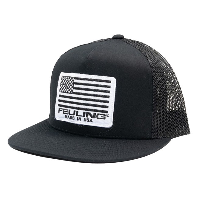 Feuling Καπέλο American flag Mesh cap black