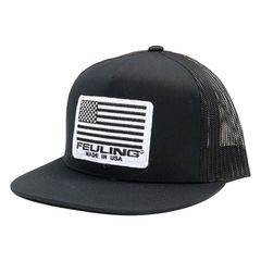 Feuling Καπέλο American flag Mesh cap black