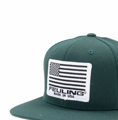 Feuling Καπέλο American flag Snapback Cap green-thumb-2