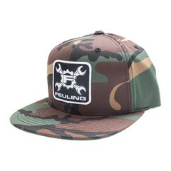 Feuling Καπέλο Gear wrench Snapback Cap camo