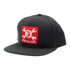 Feuling Καπέλο Gear wrench Snapback cap black