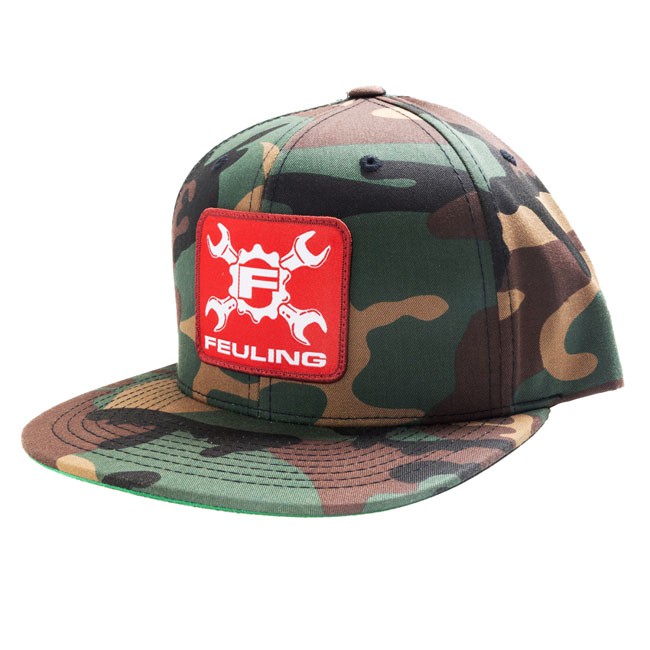 Feuling Καπέλο Gear wrench snapback cap black