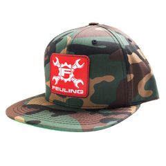 Feuling Καπέλο Gear wrench snapback cap black