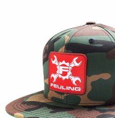 Feuling Καπέλο Gear wrench snapback cap black-thumb-2