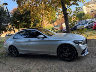 Mercedes-Benz C 200 2015 C180 ΠΑΝΟΡΑΜΑ AMG LOOK 63 EYKAIRIA-thumb-8