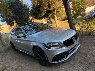 Mercedes-Benz C 200 2015 C180 ΠΑΝΟΡΑΜΑ AMG LOOK 63 EYKAIRIA-thumb-9