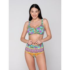 Luna Γυναικείο Μαγιό Σλιπ Ψηλόμεσο Motif SS '26