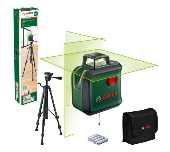 AdvancedLevel 360SET ΔΟΜΙΚΟ ΛΕΙΖΕΡ GREEN BOSCH 0603663B07