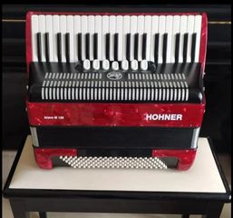Ακορντεόν Hohner Bravo III 120 Red