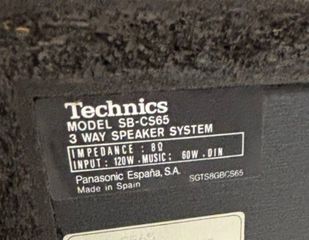 Πωλούνται ηχεία HiFi Technics SB-CS65-thumb-2