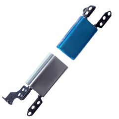 Μεντεσέδες - Hinges Bracket Set για Laptop Dell Latitude 7400 9410 2-in-1 00CRVX 0CRVX 0XHVMJ XHVMJ Αριστερό & Δεξί No Brackets Silver ( Κωδ.1-HNG0811 )