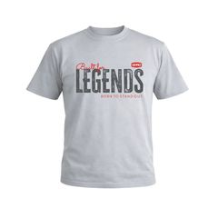 Μπλουζάκι Εργασίας Κοντομάνικο Legend 190 gsm 100% Βαμβακερό Γκρι L GTC