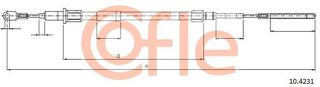 Ντίζα, φρένο ακινητοποίησης COFLE 92.10.4231
