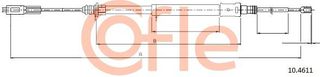 Ντίζα, φρένο ακινητοποίησης COFLE 92.10.4611