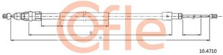 Ντίζα, φρένο ακινητοποίησης COFLE 92.10.4710