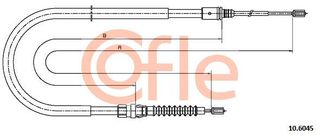 Ντίζα, φρένο ακινητοποίησης COFLE 92.10.6045