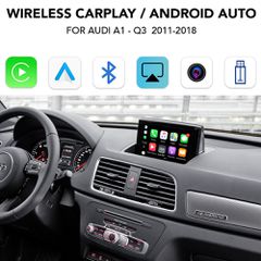 DIGITAL IQ AD 009W CPA (WIRELESS CARPLAY / ANDROID AUTO BOX with 2 CAMERA IN for AUDI A1-Q3 mod. 2011-2018 with MMI 2G and 6.5'' screen)
