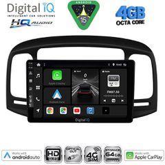 DIGITAL IQ BXK 19249BL_CPAA (9inc) MULTIMEDIA TABLET for HYUNDAI ACCENT mod. 2005-2012 (BLACK) | Pancarshop