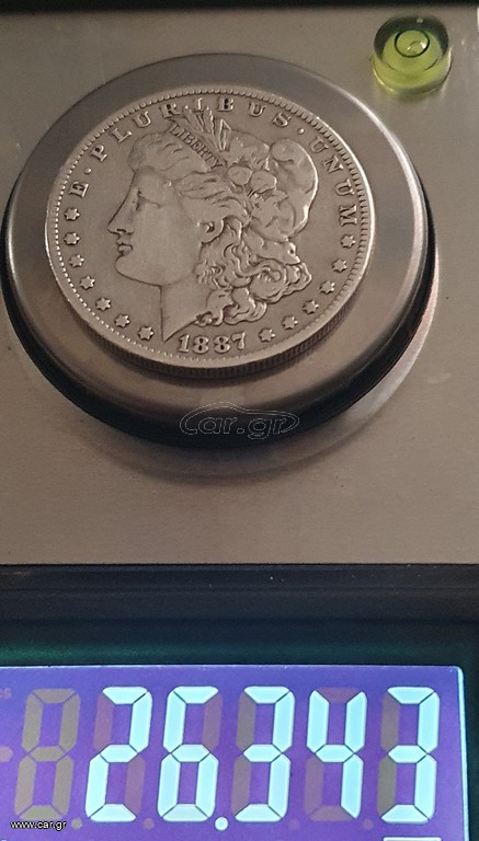Morgan Silver Dollar 1887 O - Fine