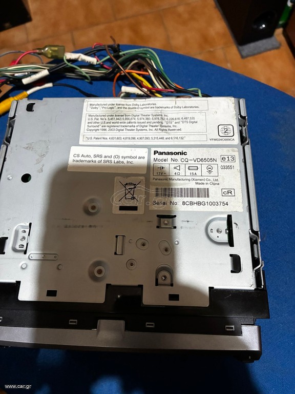 PANASONIC CQ-VD6505N