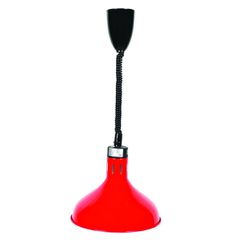 ΠΡΟΣΦΟΡΑ!!! KARAMCO A6512-1401 (Ø29cm - 250Watt/230Volt - Ύψος: 60-150cm) Κόκκινη Θερμαντική Λάμπα Οροφής για Μπουφέ