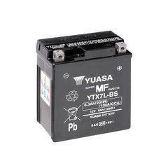 Μπαταρία Μοτοσυκλέτας Yuasa YTX7L-BS Κλειστού Τύπου (MF) 12V 6.3Ah 100A Δ+