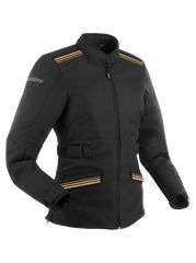 Μπουφάν μηχανής Jacket Veste LADY SHINE Noir/Or