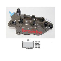 BREMBO ΔΕΞΙΑ ΔΑΓΚΑΝΑ CNC P4 30/34 (ΜΕ ΤΑΚΑΚΙΑ) - 40MM FIXING 20475662