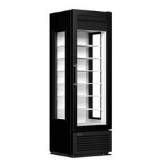 ΠΡΟΣΦΟΡΑ!!! Κάθετη ψυχόμενη Βιτρίνα 417lt CRYSTAL CRF400 3D GLASS