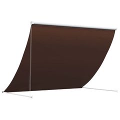 vidaXL Αντιανεμικό Καφέ 100 x 150 cm-thumb-2