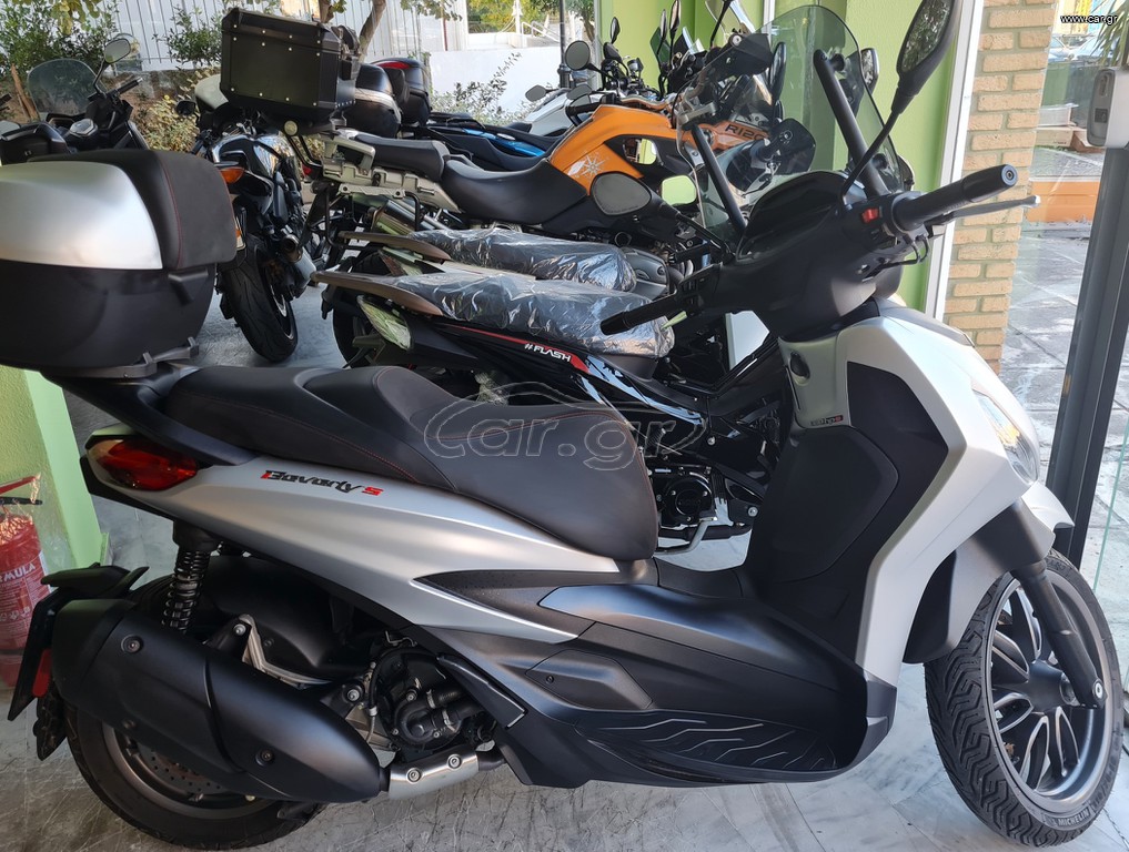 Piaggio Beverly 300i 2021 ΕΥΚΑΙΡΙΑ!!! ΒΙΒΛΙΟ SERVICE