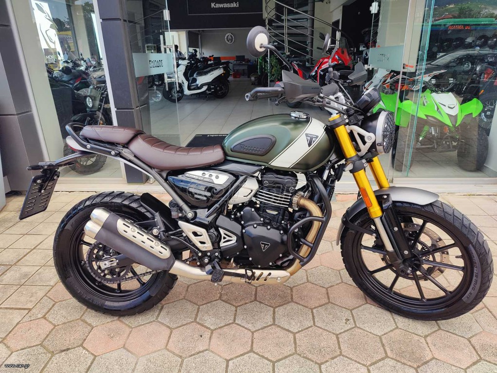 Triumph Scrambler 400 X 2025