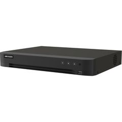 Hikvision AcuSense 4-Ch 4K H.265 DVR 1U Hybrid Recorder με AI