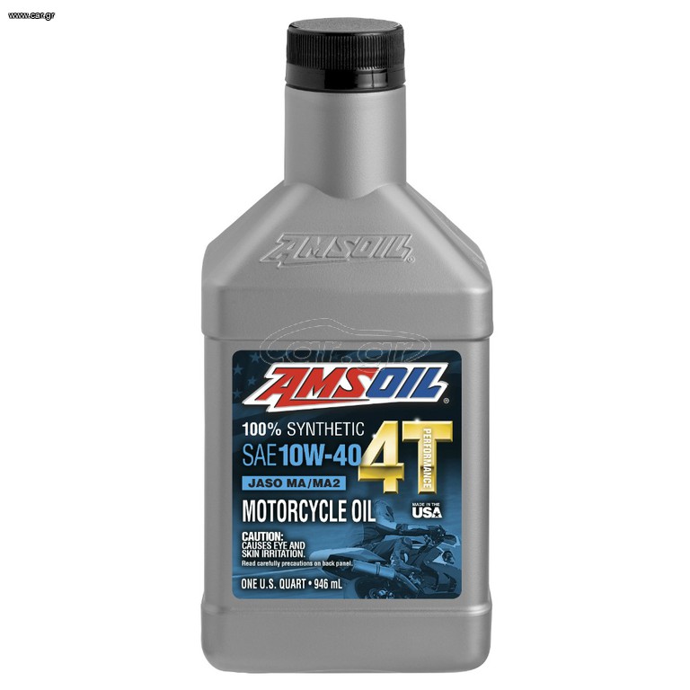ΛΑΔΙ 10W40 AMSOIL 100% SYNTH PERFORMANCE 946ml