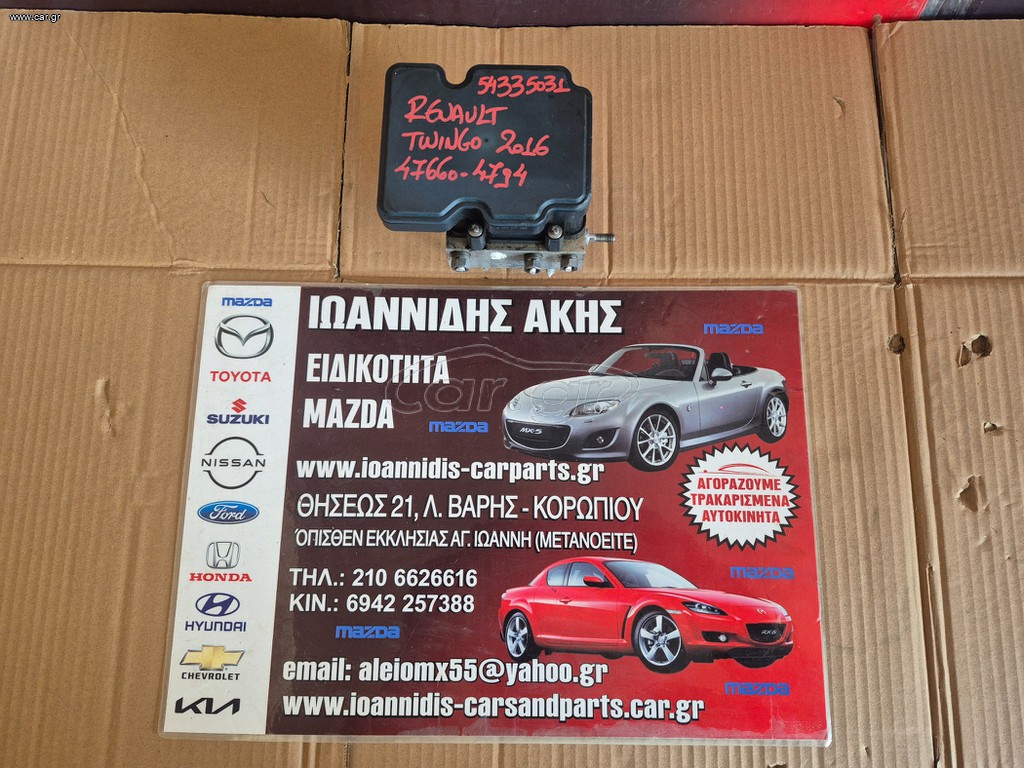 RENAULT TWINGO 2016 ΜΟΝΑΔΑ ABS 47660-4794