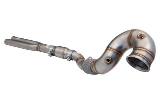 Downpipe X-Force για Audi RS3102mm→76mm (4"→3") με Καταλύτη 100cpsi