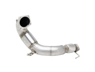Downpipe X-Force για Hyundai i30 N / Kona N ,102mm→76mm με μεταλλικό καταλύτη 100cpsi