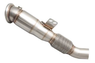 Downpipe X-Force για Toyota Supra A90 / BMW F10 M140i, 102mm→86mm με μεταλλικό καταλύτη 200cpsi