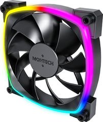Montech AX120 Case Fan με ARGB Φωτισμό και Σύνδεση 3-Pin / 4-Pin PWM