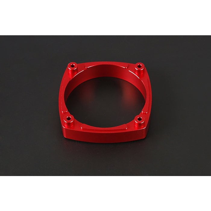 CNC Alu metal bridge for easy pull hand puller (in red or silver)